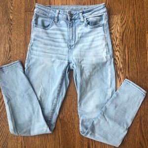 AMERICAN EAGLE denim jeans 4 SHORT Hi-rise jegging